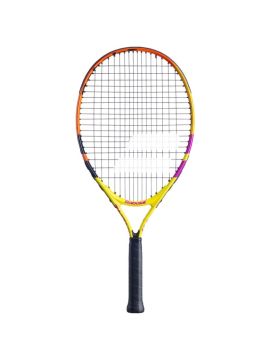 Ракетка большого тенниса BABOLAT Nadal 26GR0, для детей 9-10 лет, желто-оранж